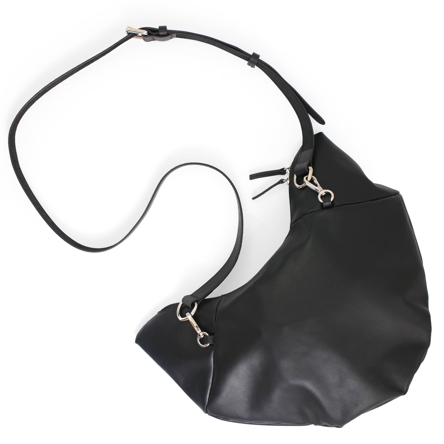 rosamosa croissant black big bag