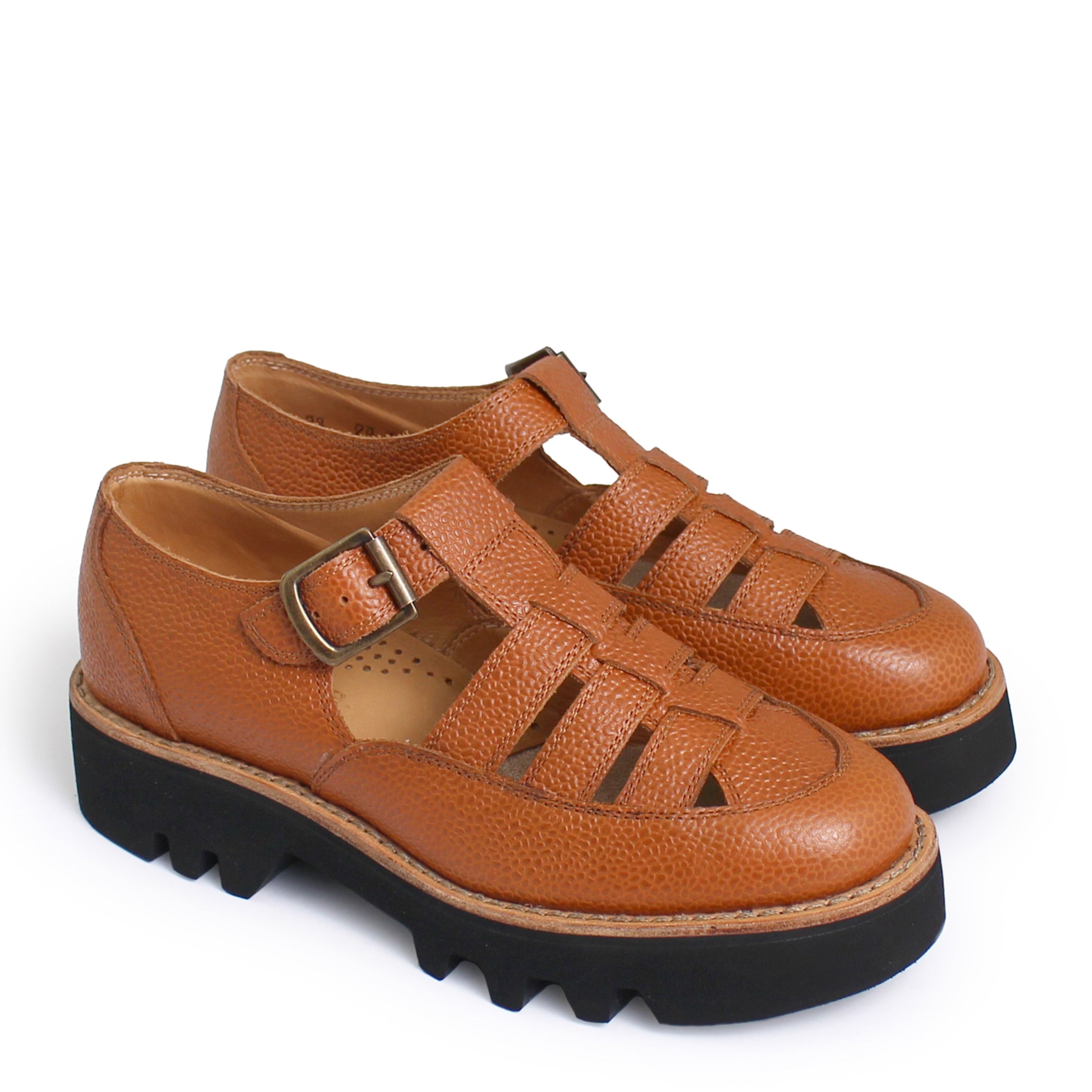 GABOR TWEETY + Welted Leather Sandals + Cloudy Brown – rosa mosa