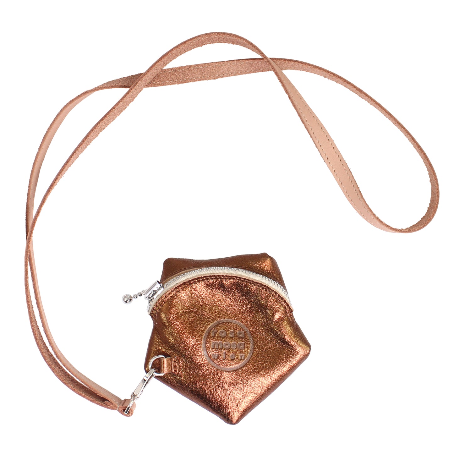 KAISERSEMMEL Leather Coincase Wallet + Brass