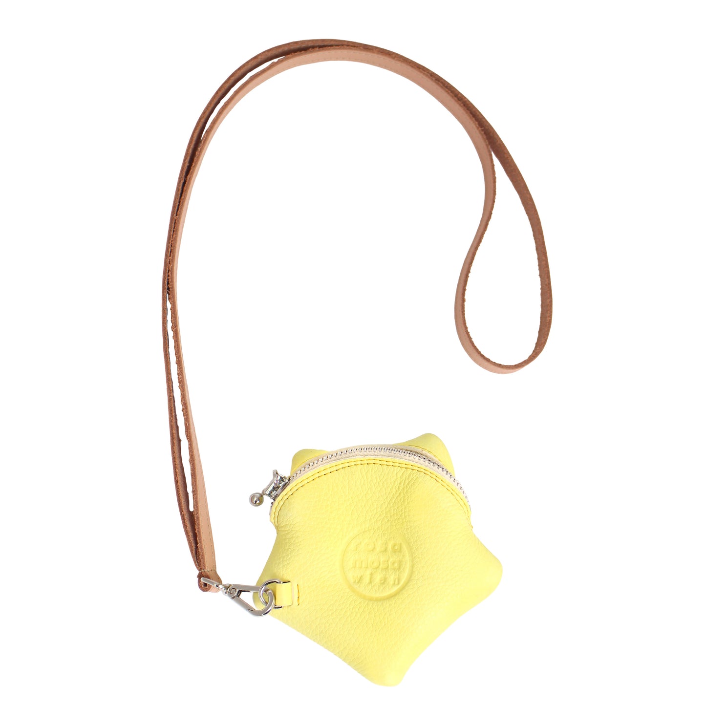 KAISERSEMMEL Leather Coincase Wallet + Lemon