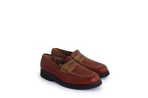 PENNY LOAFERS Shearling Brown