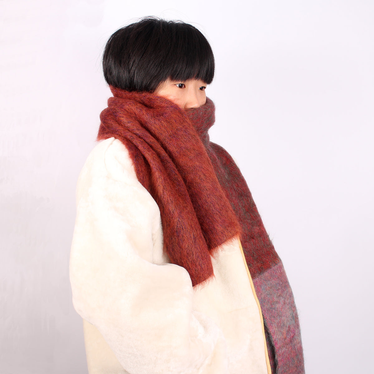 WYP x rosa mosa RAINBOW SCARF + one of a kind + 'SUN'