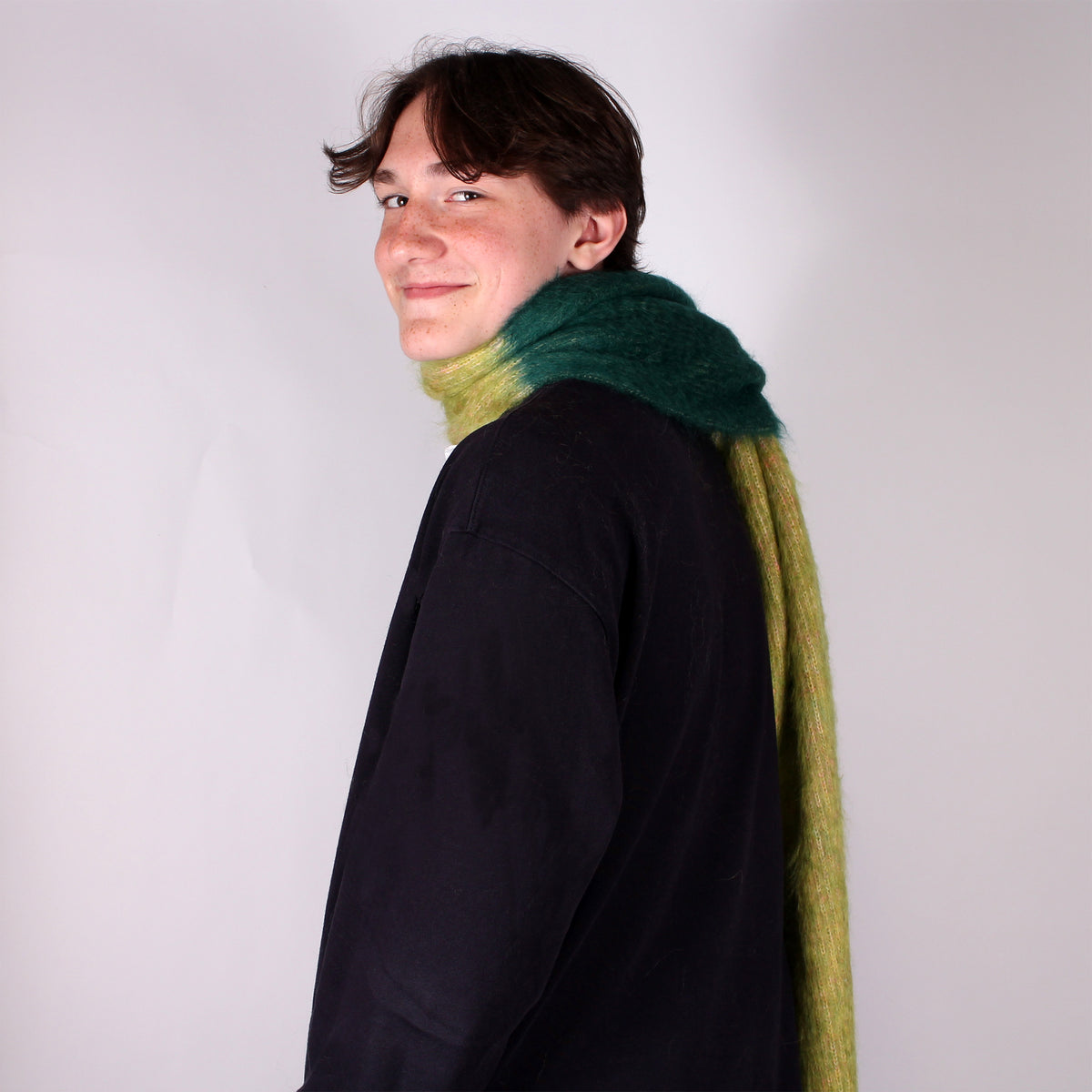WYP x rosa mosa RAINBOW SCARF + one of a kind + 'VOVA'