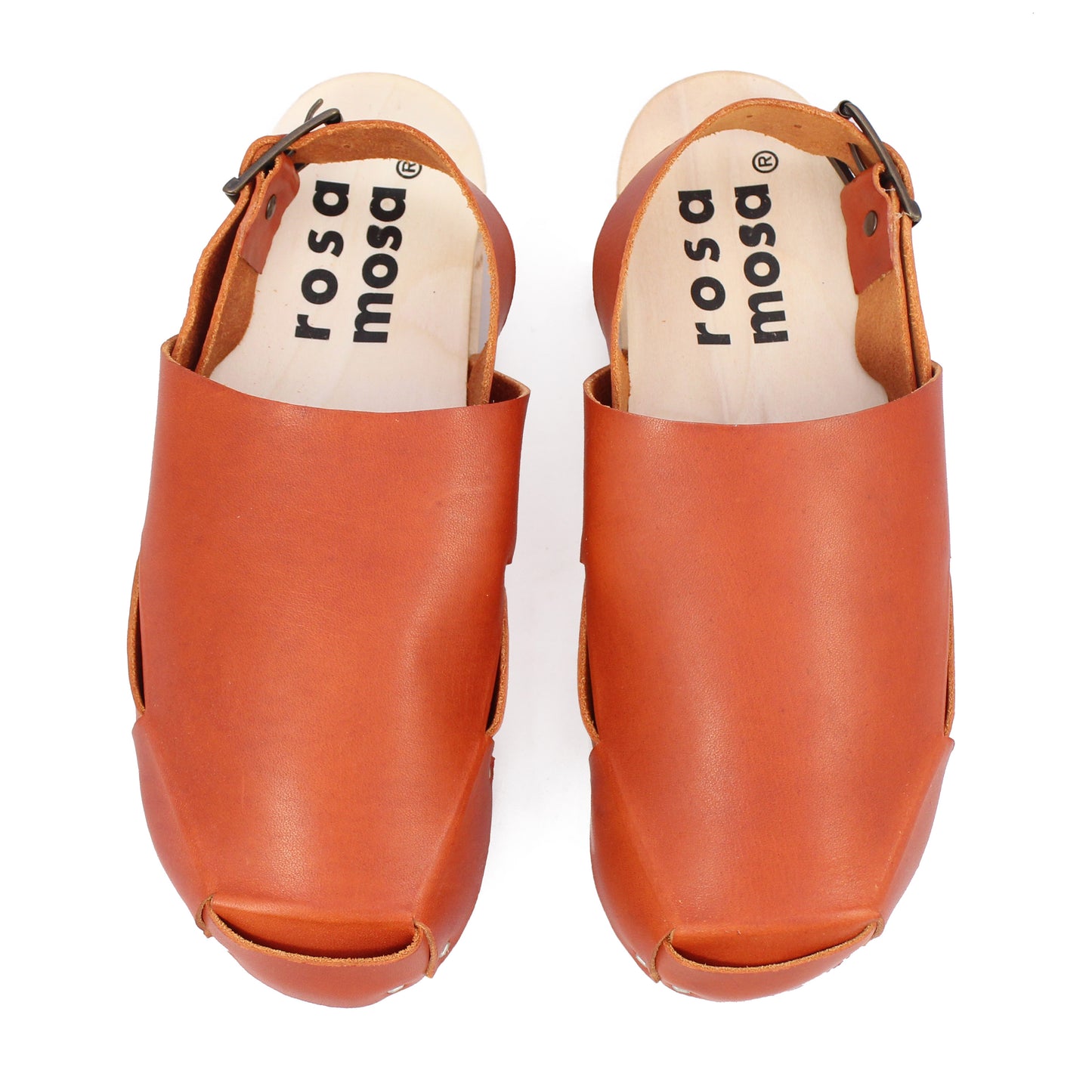 DONAU STRAP + Leather Strap Clogs + Fieno