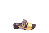 ROCCO KNOT SANDALS + GOLD LILAC DARK SOLE