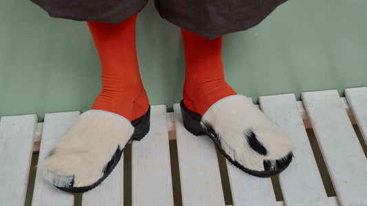 Classy makeover of rosa mosa Classic DONAU CLOGS