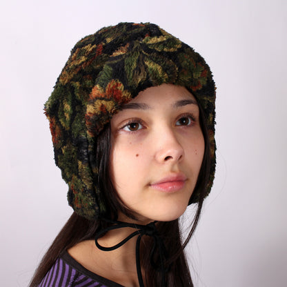 CÂBLEAMI PRINT FLIGHT HAT + Flight Hat + Flower