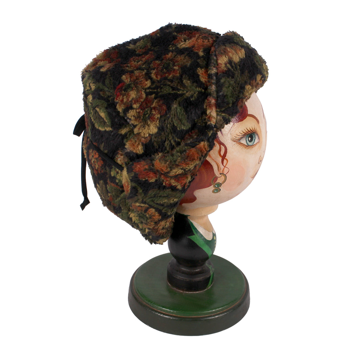 CÂBLEAMI PRINT FLIGHT HAT + Flight Hat + Flower