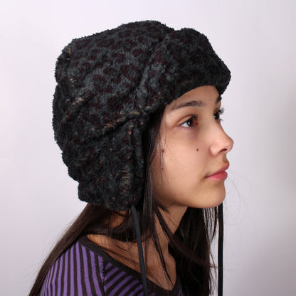 CÂBLEAMI PRINT FLIGHT HAT + Flight Hat + Leopard