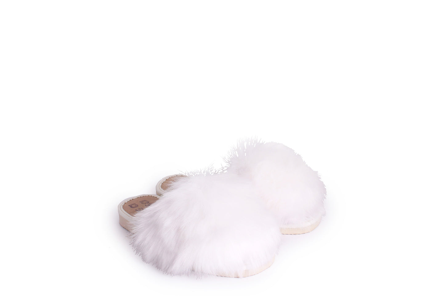 Faux Fur Slippers + Panna