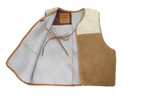 Gilet Vest PATCHWORK + Natural Lila