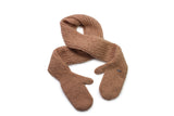 MITTENS SCARF COMBO + Camel / Jeans / Rust / Black - wholesale