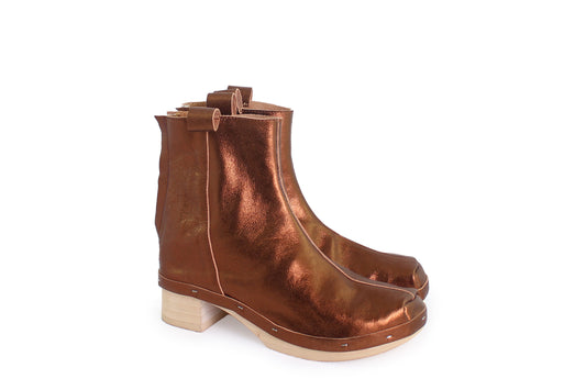 ROSIE BOOT METALLIC + Bronze