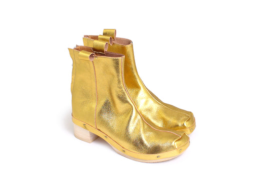 ROSIE BOOT METALLIC + Gold