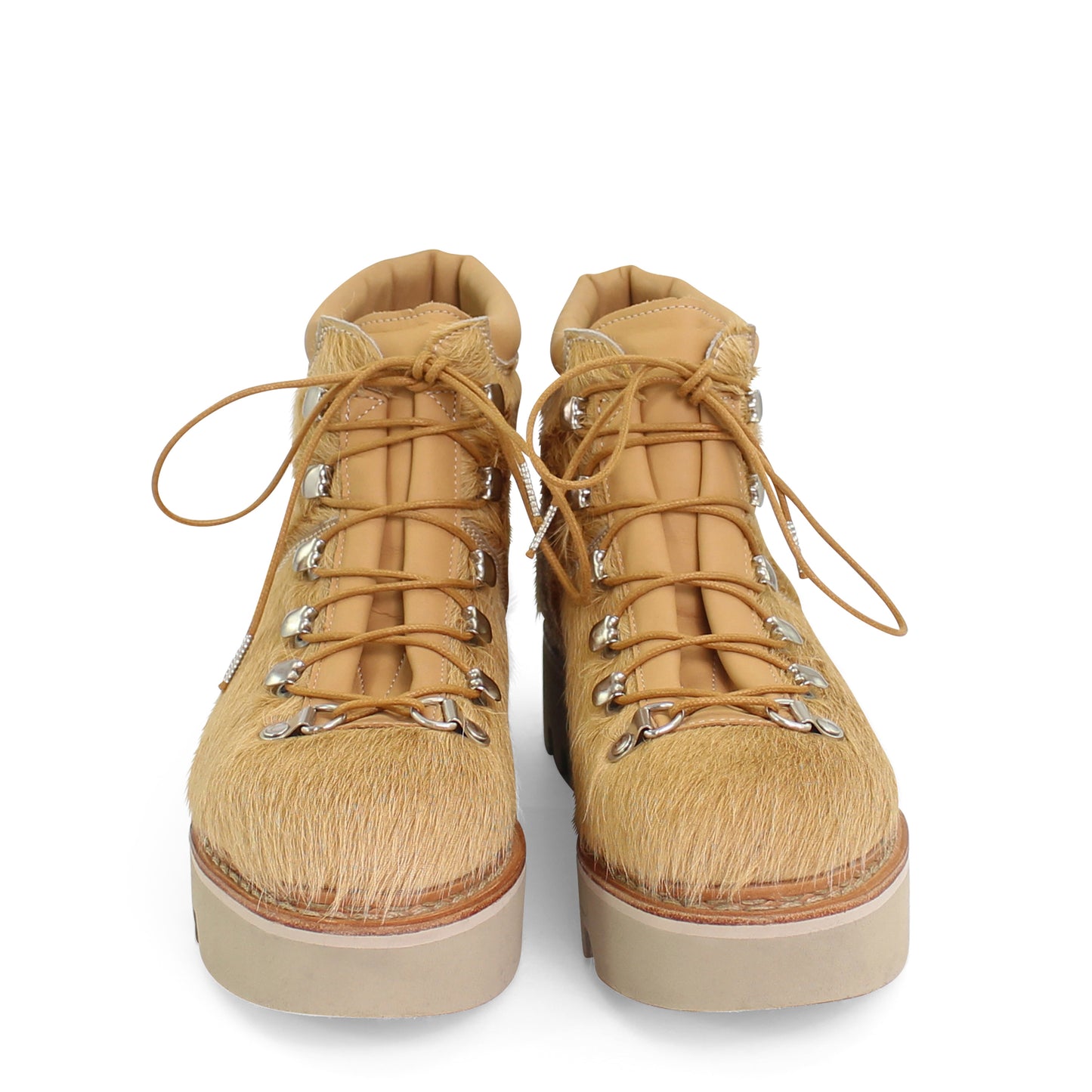 Similaun Boots Mucca + Norwegian Welted Lace-up Boots + Champagne natural cow leather