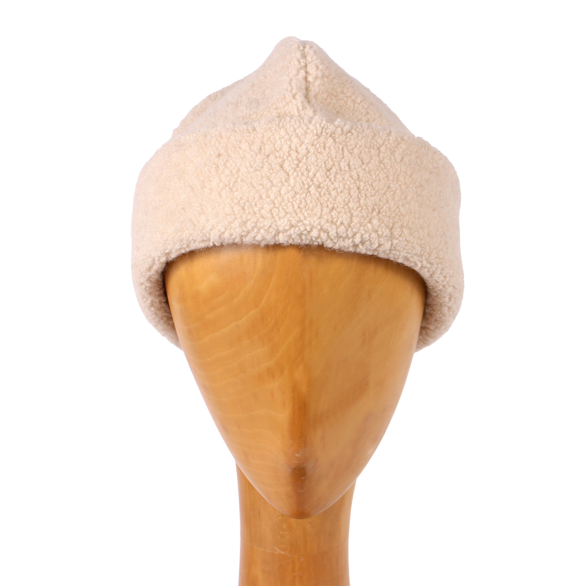CÂBLEAMI Recycle Wool W/CAP + Pile Stitch + ecru