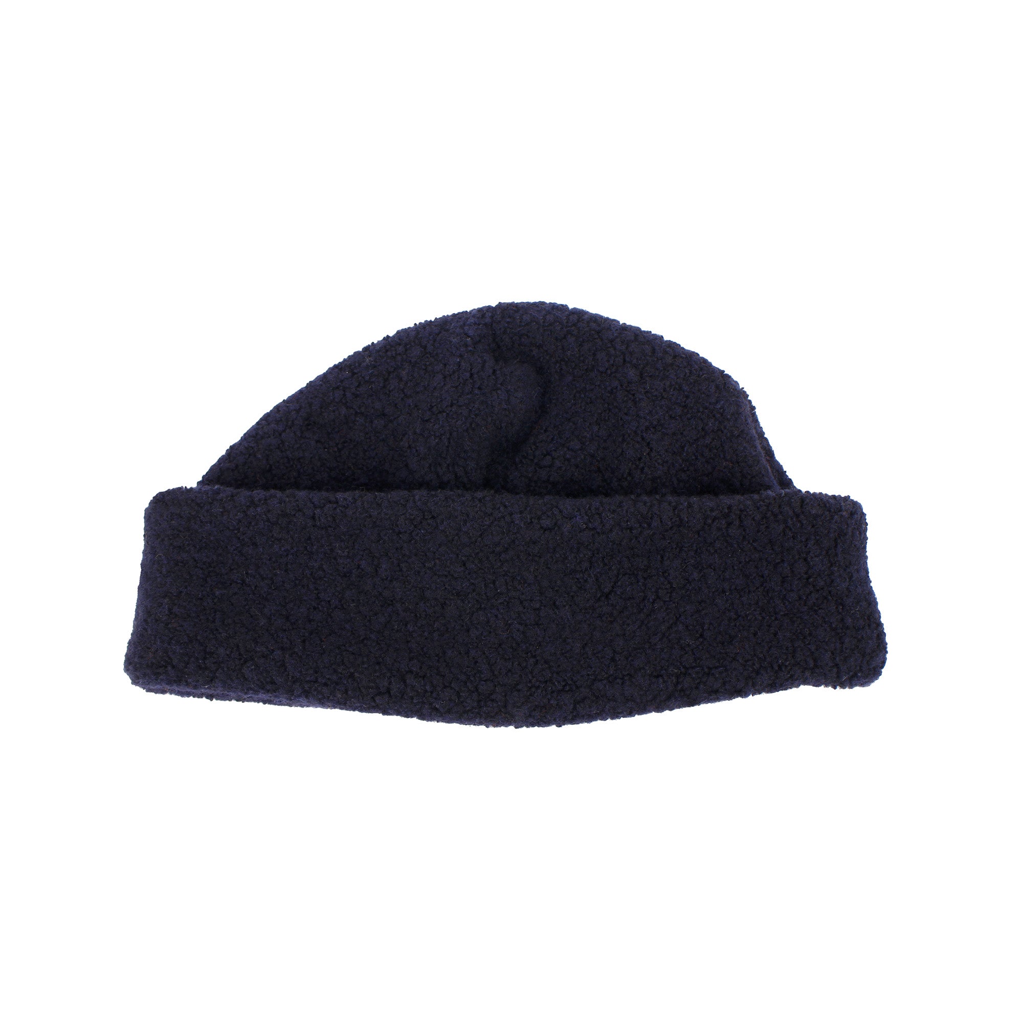 CÂBLEAMI Recycle Wool W/CAP + Pile Stitch + navy