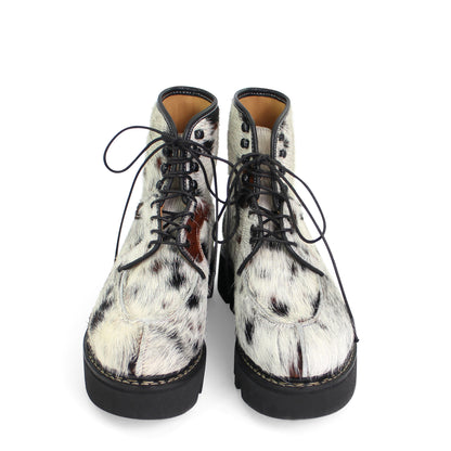 Delemont Boots Mucca + Norwegian Welted natural Leather Boots + Multi