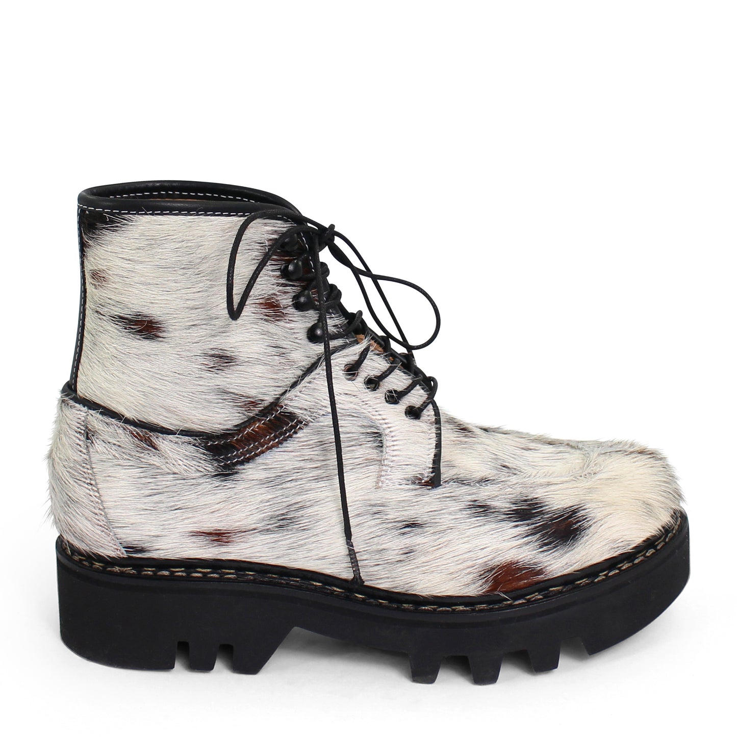 Delemont Boots Mucca + Norwegian Welted natural Leather Boots + Multi