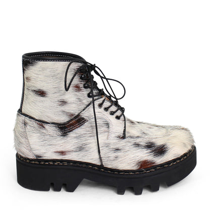 Delemont Boots Mucca + Norwegian Welted natural Leather Boots + Multi