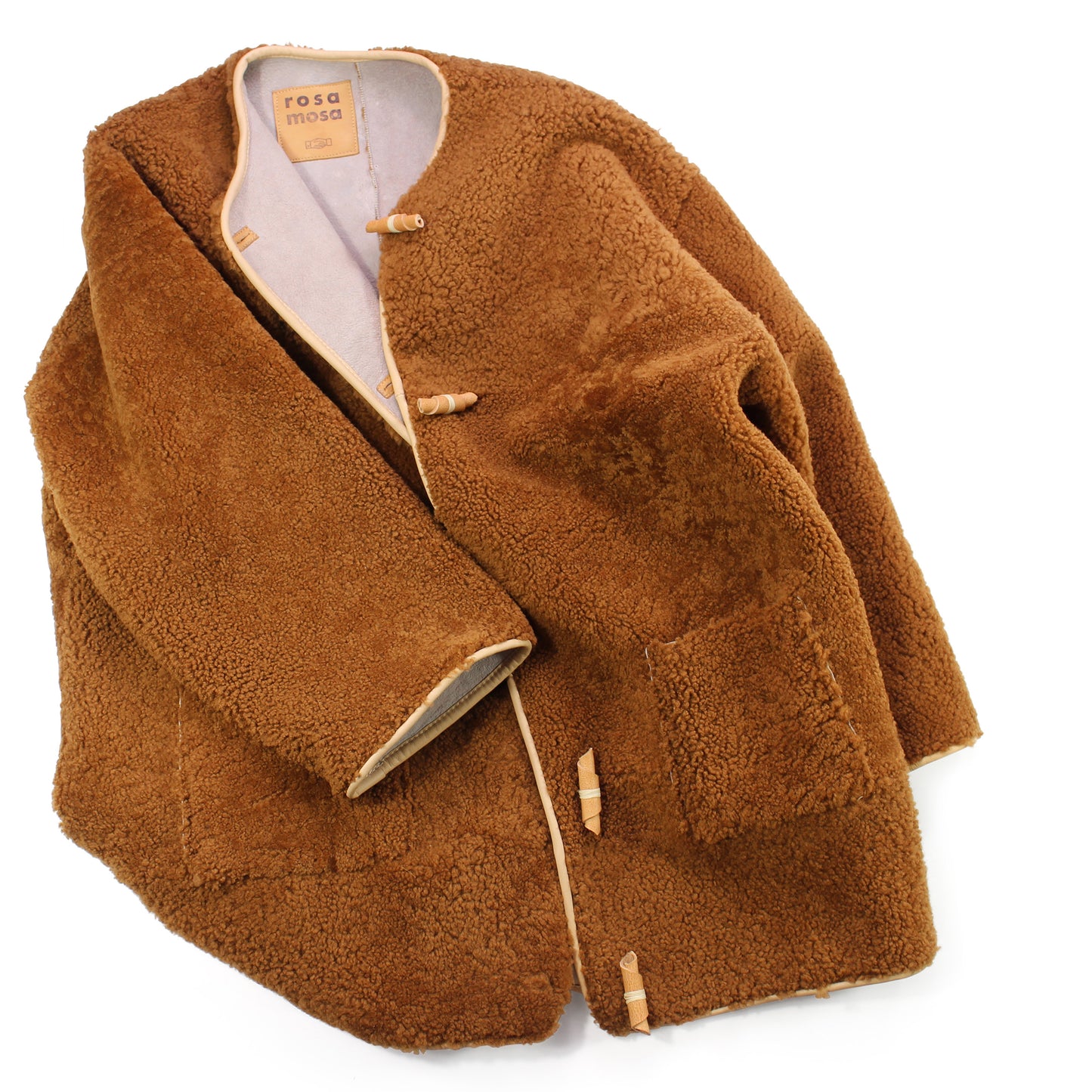 Long Jacket COMET + Reversible Shearling Jacket + Curly Teddy