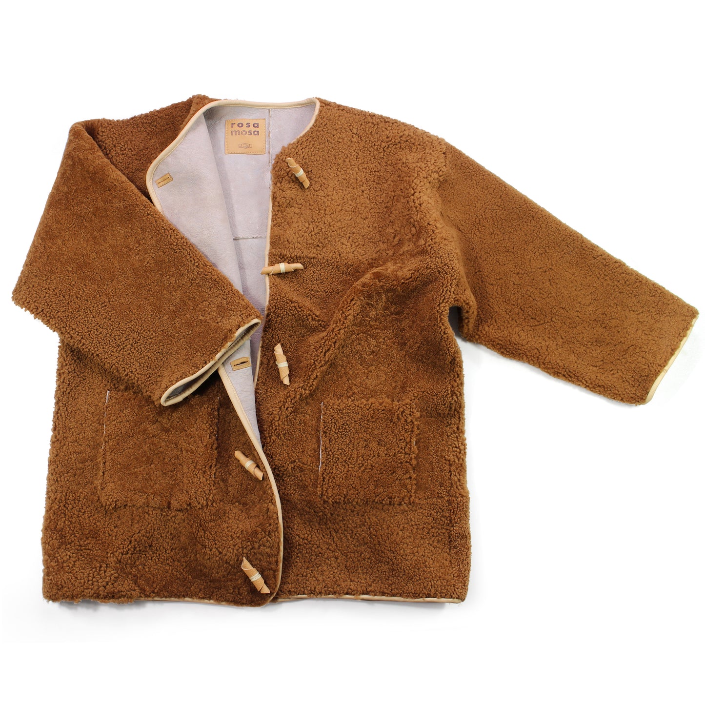 Long Jacket COMET + Reversible Shearling Jacket + Curly Teddy