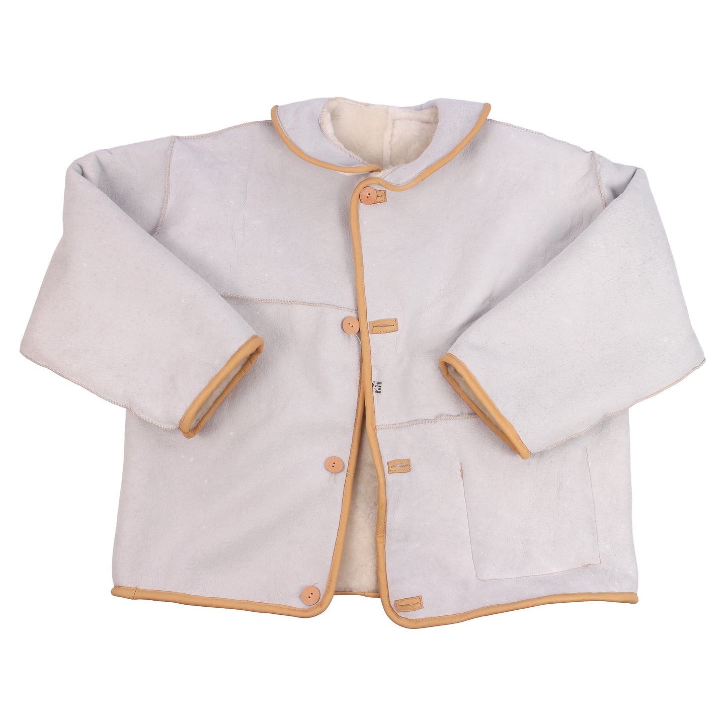 Jacket METEOR COLLAR + Reversible Shearling Jacket + Off White