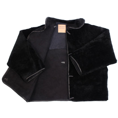 Jacket METEOR COLLAR + Reversible Shearling Jacket + Soft Black