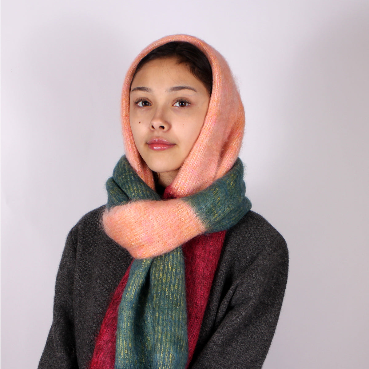 WYP x rosa mosa RAINBOW SCARF + one of a kind + 'ILSE'
