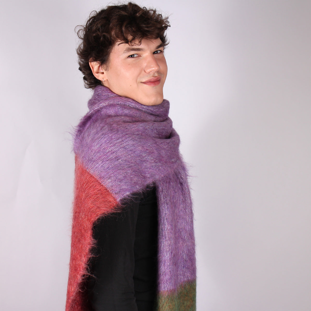 WYP x rosa mosa RAINBOW SCARF + one of a kind + 'SRĐAN'