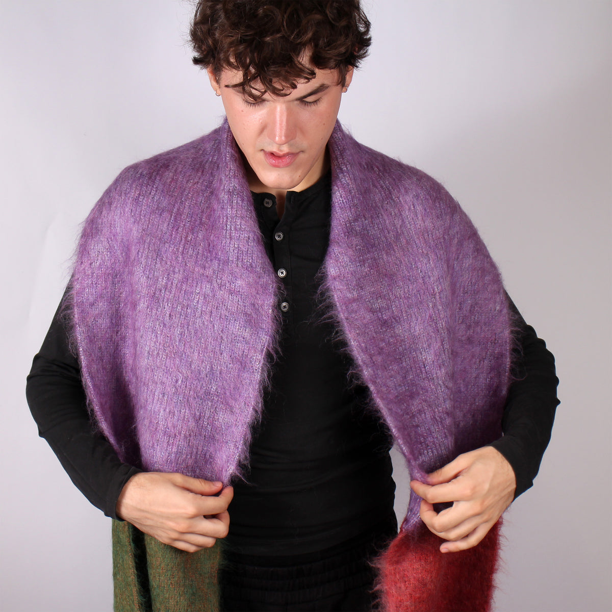 WYP x rosa mosa RAINBOW SCARF + one of a kind + 'SRĐAN'