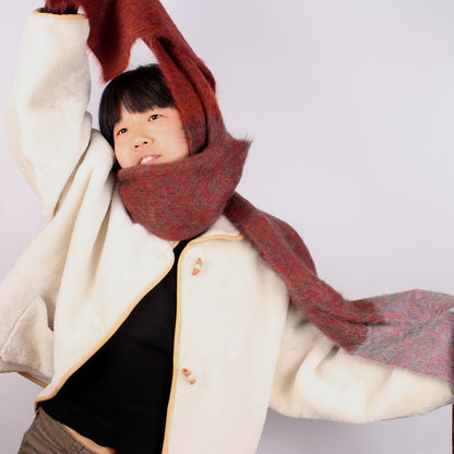 WYP x rosa mosa RAINBOW SCARF + one of a kind + 'SUN'