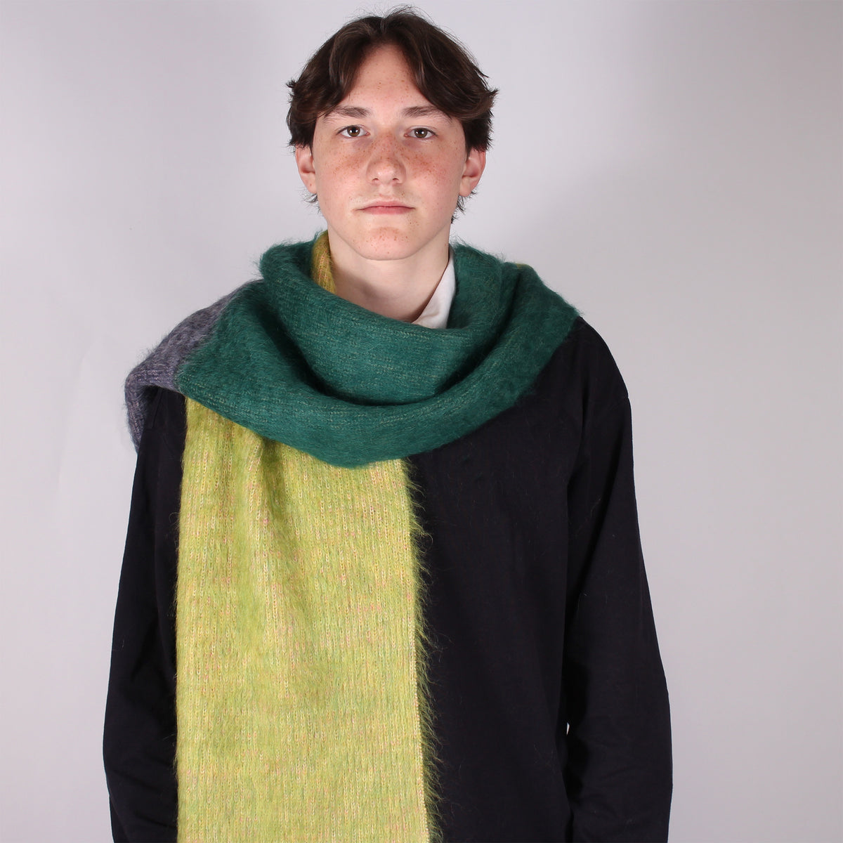 WYP x rosa mosa RAINBOW SCARF + one of a kind + 'VOVA'