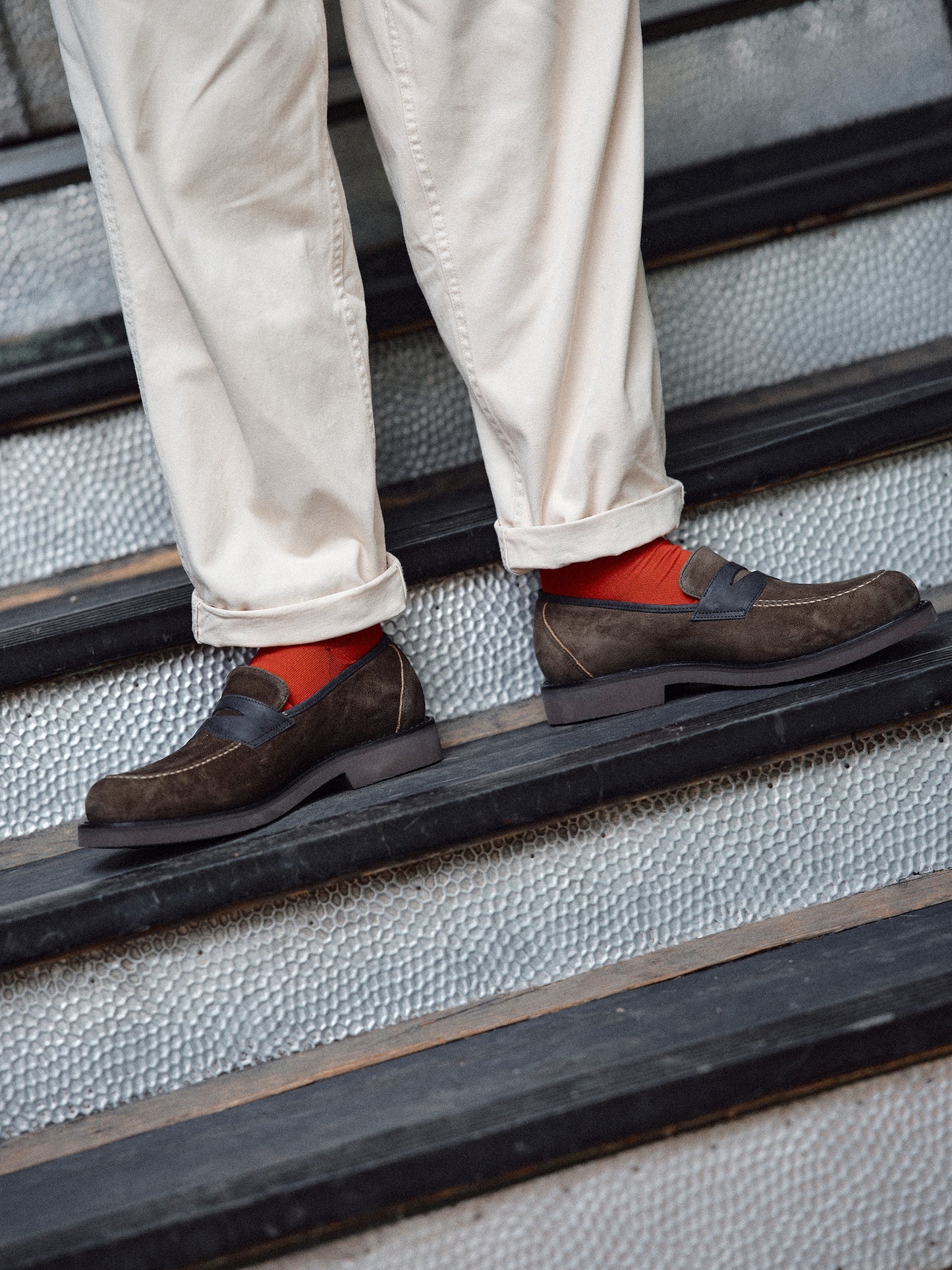 LOAFER + Welted Leather Loafer Shoes + Deep Green