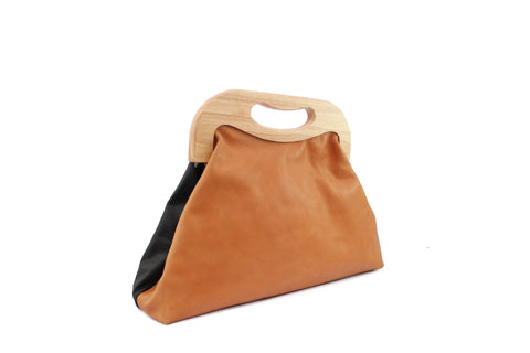 Soft Trapezoid Shoulder Bag - A New Day Tan 