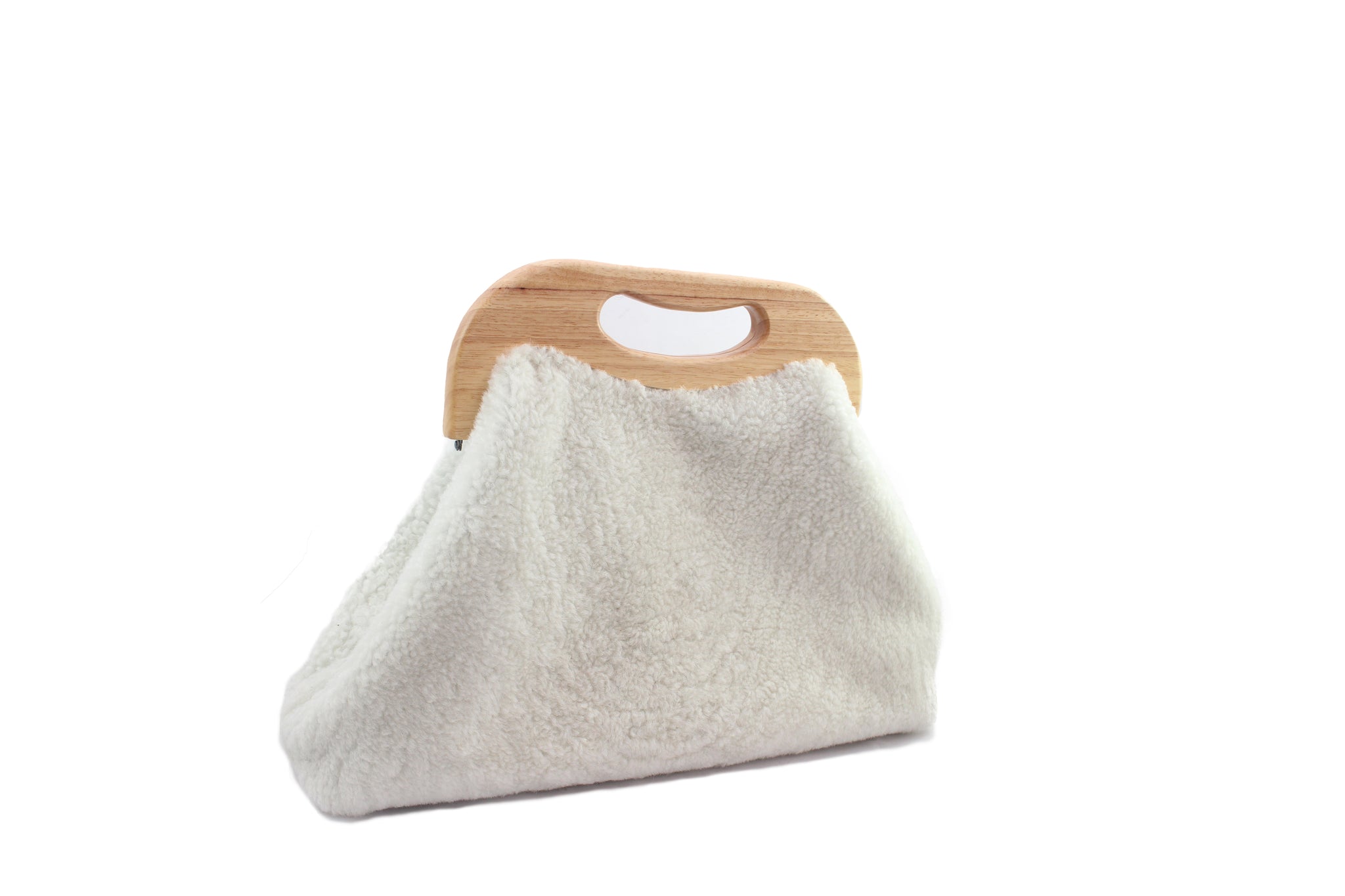 ANGOLO BAG curly off-white