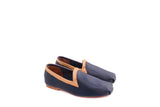 KARRÉ SLIPPERS LEATHER NAVY