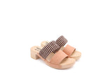 ROCCO KNOT SANDALS COFFEE NATURAL