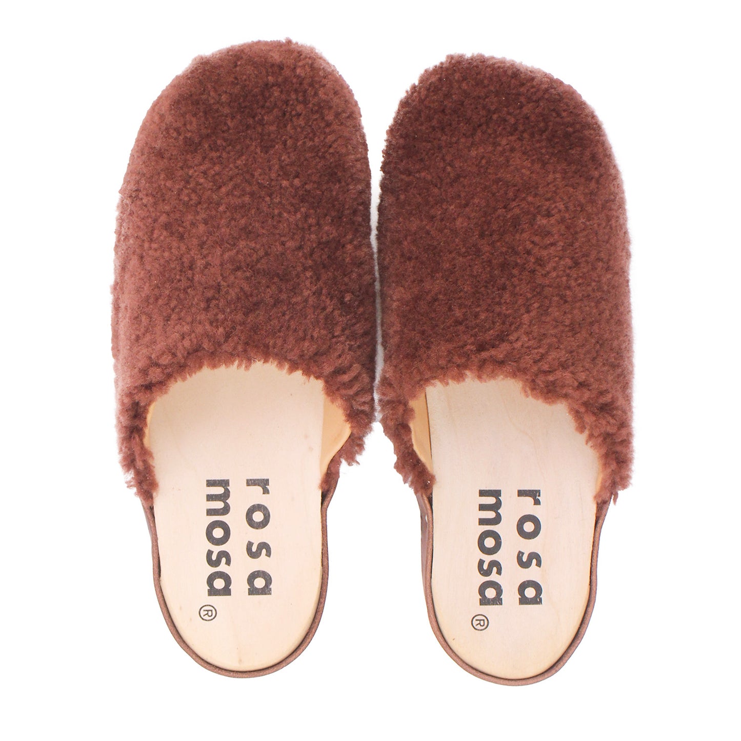 PANTO CURLY + Shearling Clog Shoes + Curly Teddy